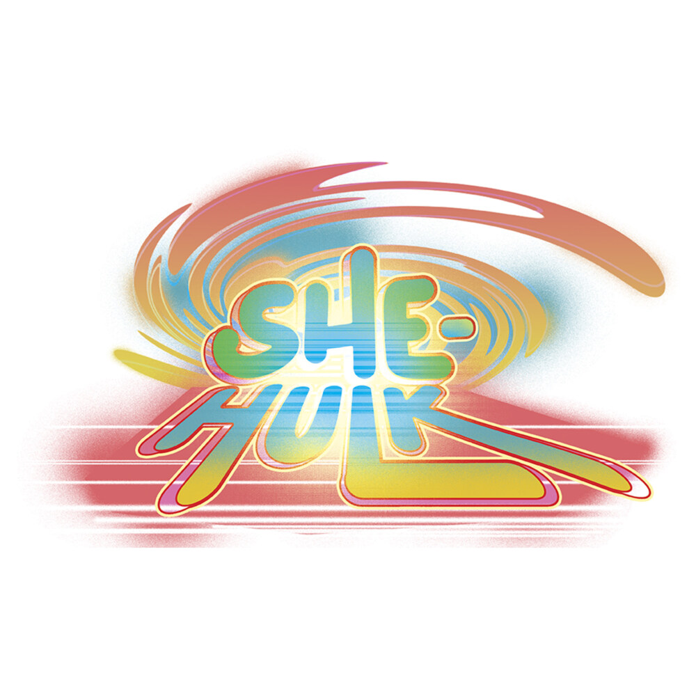 Men's She-Hulk: Attorney at Law Colorful Logo  Adult T-Shirt