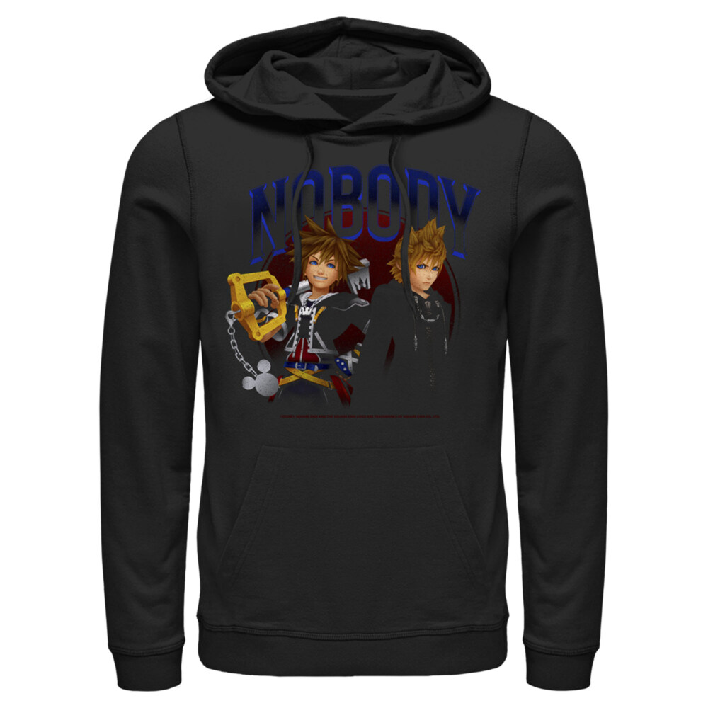 Men's Kingdom Hearts 2 Keyblade Masters  Adult Pull Over Hoodie