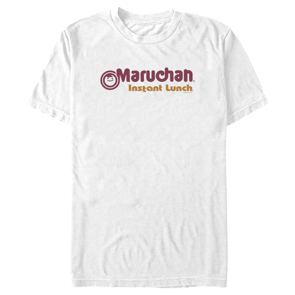 Men's Maruchan Red and Orange Logo  Adult T-Shirt