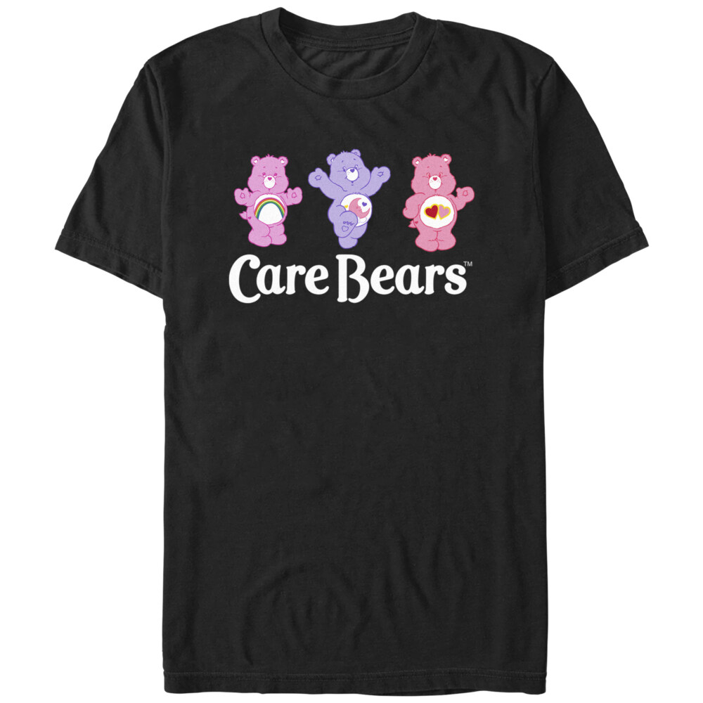 Men's Care Bears Happy Bears  Adult T-Shirt