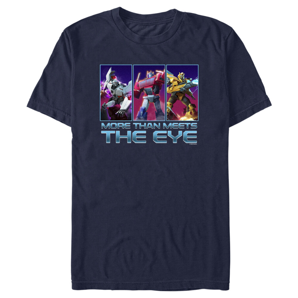 Men's Transformers: EarthSpark Character Panels  Adult T-Shirt
