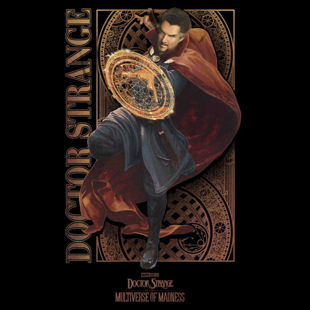 Men's Marvel Doctor Strange in the Multiverse of Madness Magic Doctor  Adult T-Shirt