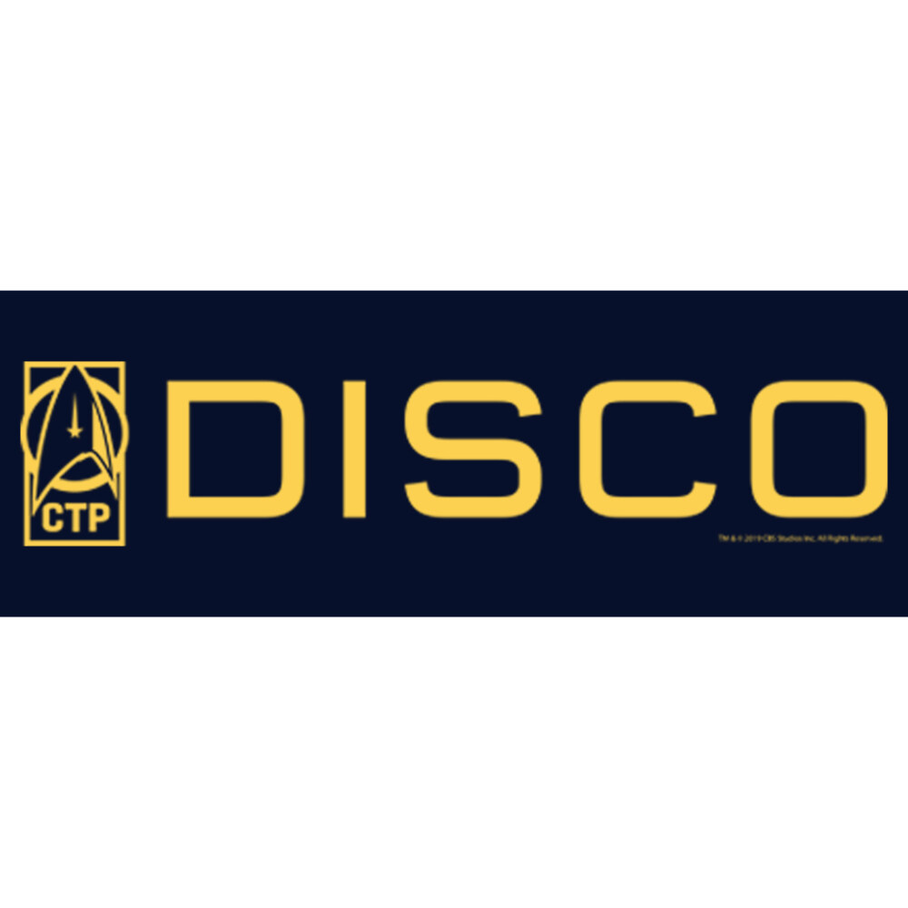 Men's Star Trek: Discovery CTP DISCO Logo  Adult Pull Over Hoodie