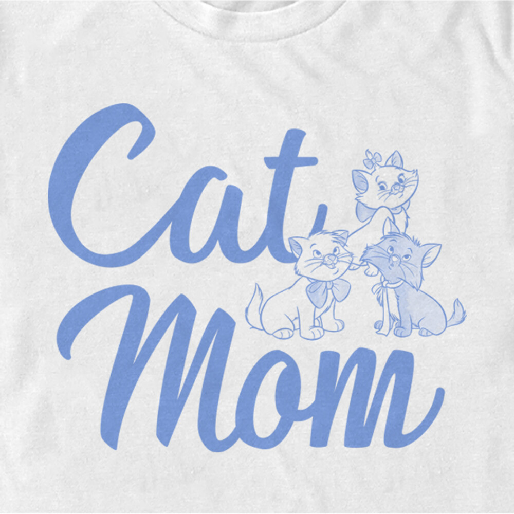 Men's Aristocats Mother's Day Cat Mom Kittens  Adult T-Shirt
