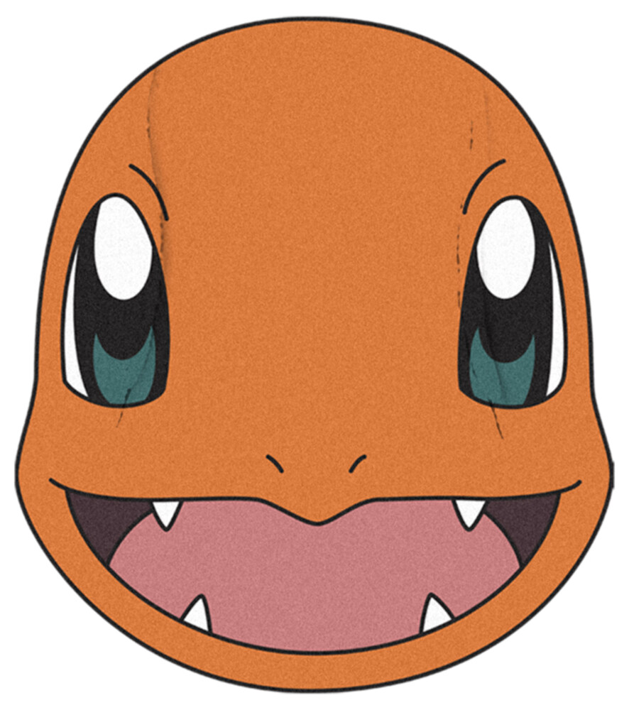 Men's Pokemon Charmander Smile  Adult Pull Over Hoodie