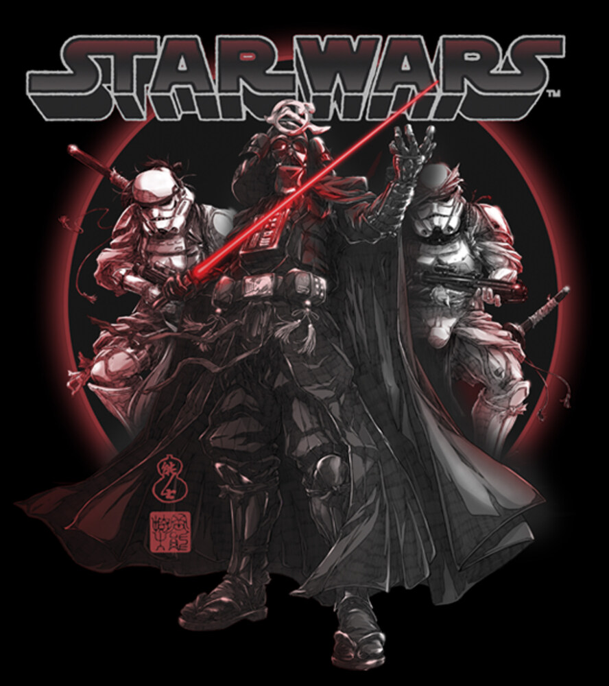 Men's Star Wars: Visions Retro Vader  Adult T-Shirt