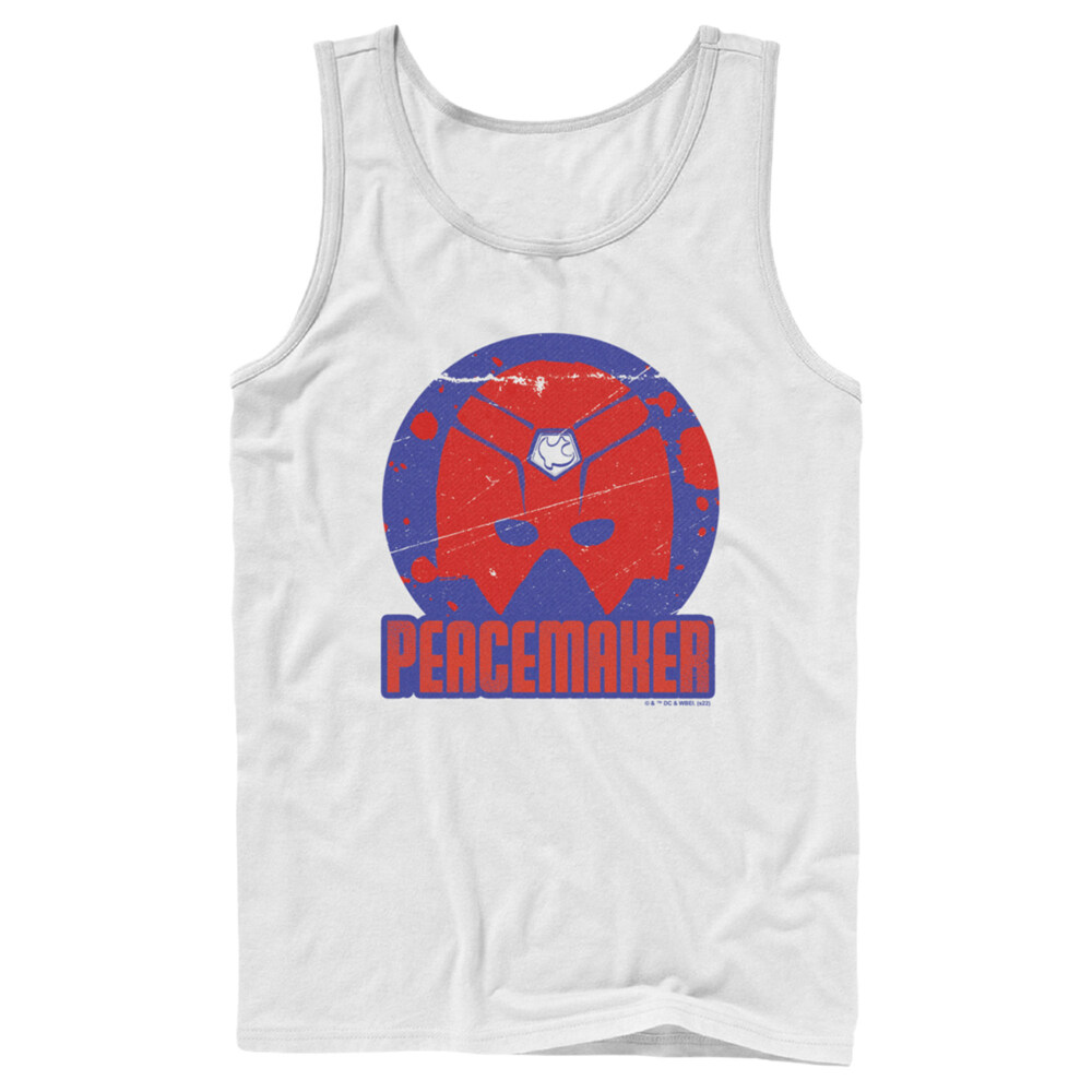 Men's Peacemaker Helmet Logo  Adult Tank Top