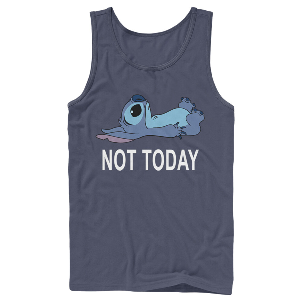 Men's Lilo & Stitch Not Today  Adult Tank Top