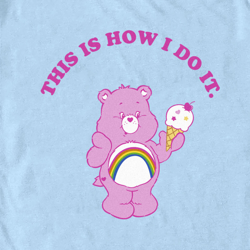 Men's Care Bears This is How I do It Cheer  Adult T-Shirt