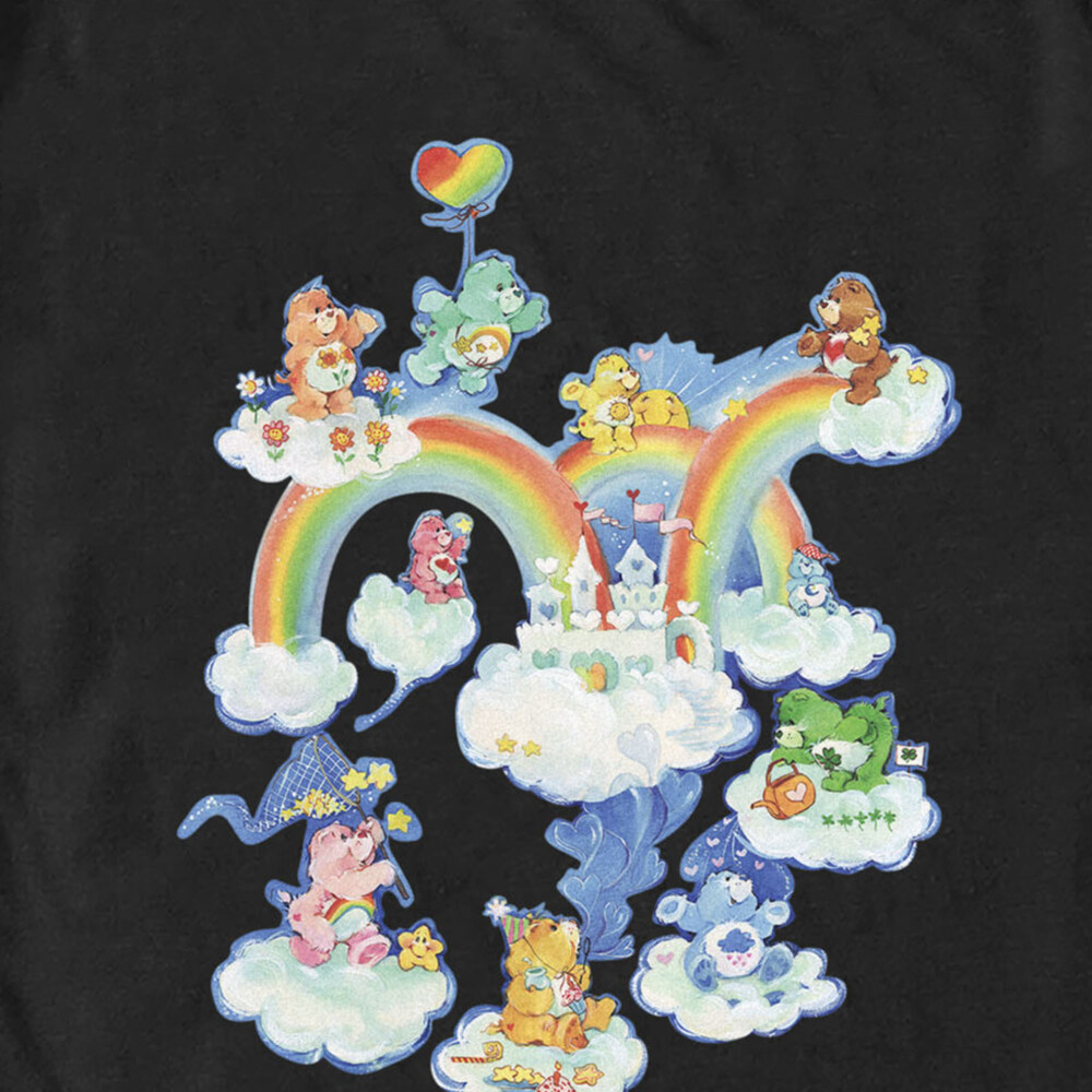 Men's Care Bears Cloud Kingdom  Adult T-Shirt
