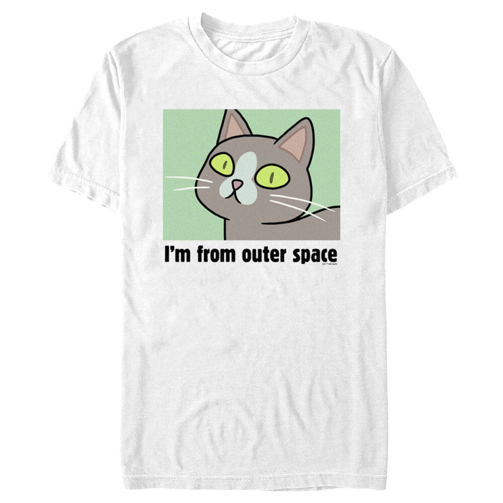 Men's Rick And Morty I'm from Outer Space  Adult T-Shirt