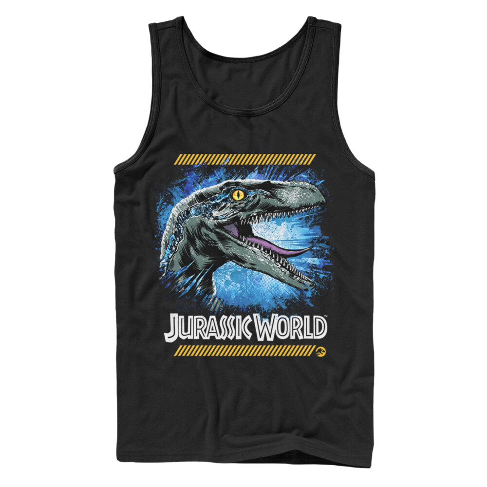 Men's Jurassic World: Fallen Kingdom Raptor Code  Adult Tank Top