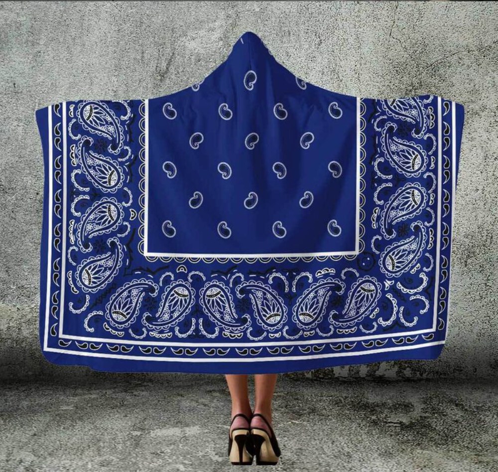 Stocktee Bandana Hooded Blanket GTS003492