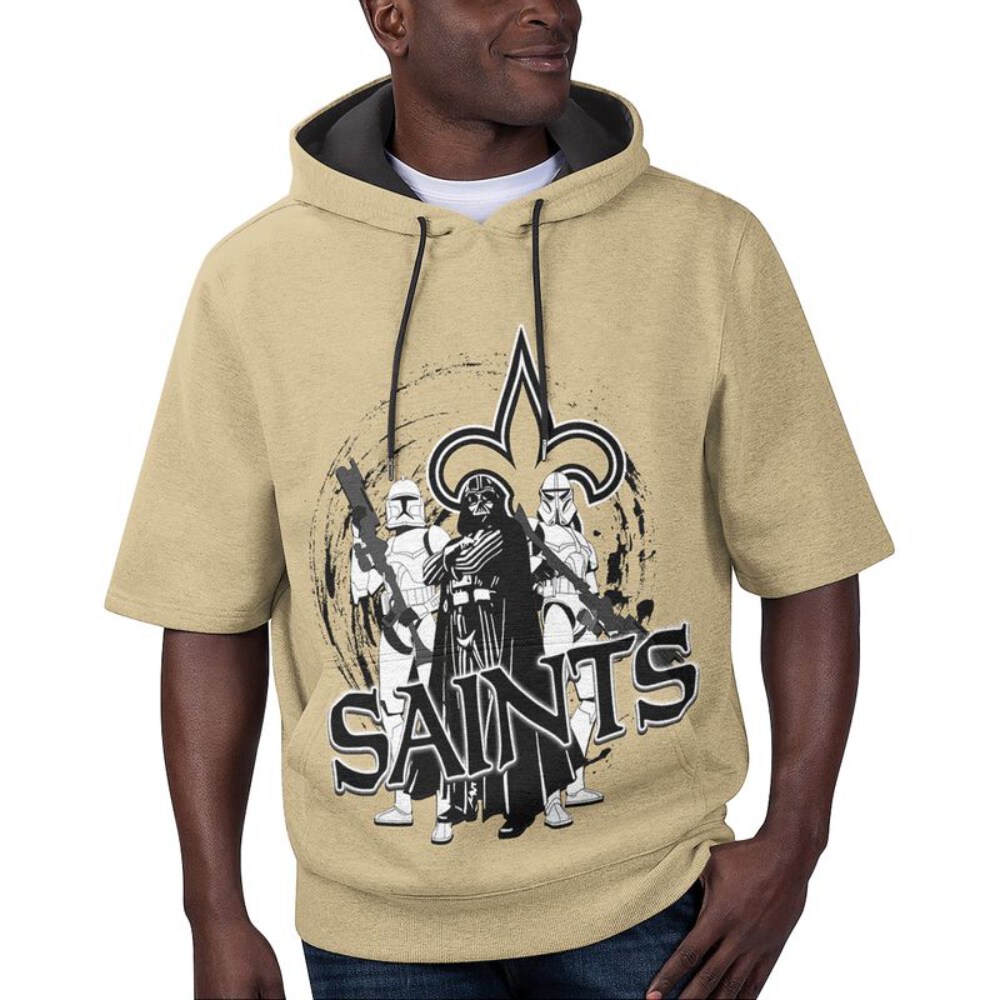 Stocktee New Orleans Saints Limited Edition All Over Print Men Tank Top Sleeveless Hoodie Short Sleeve Hoodie Unisex Size S - 5XL NEW035731
