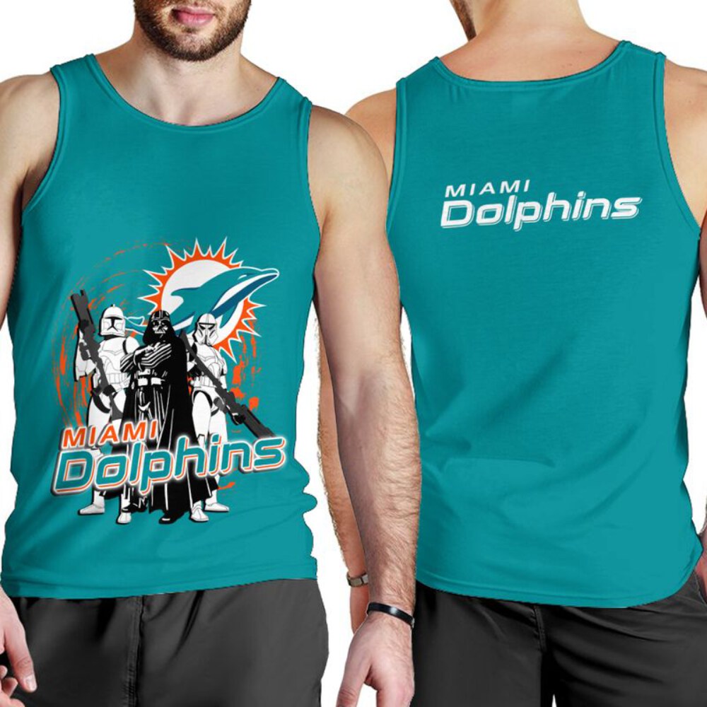 Stocktee Miami Dolphins Limited Edition All Over Print Men Tank Top Sleeveless Hoodie Short Sleeve Hoodie Unisex Size S - 5XL NEW035708