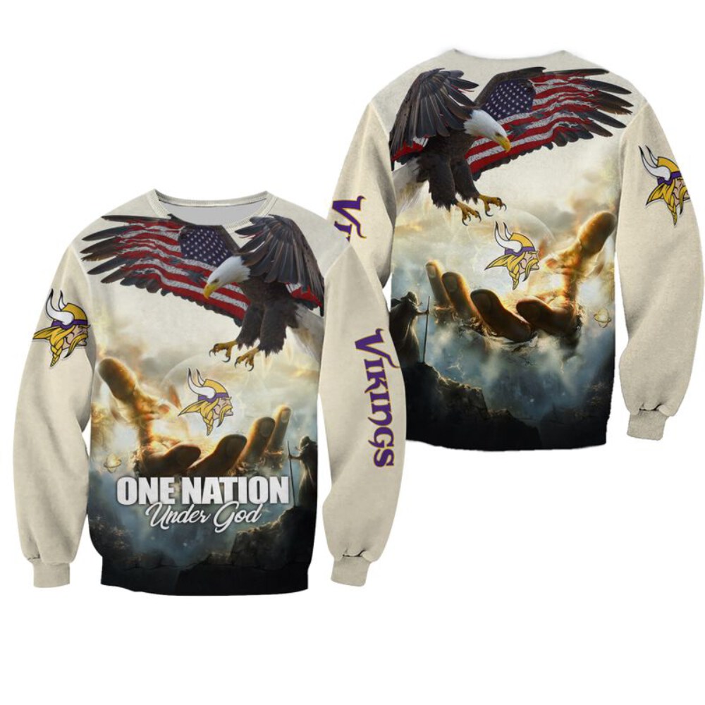 Stocktee Minnesota Vikings Limited Edition All Over Print Hoodie Sweatshirt Zip Hoodie Unisex Size NEW076227