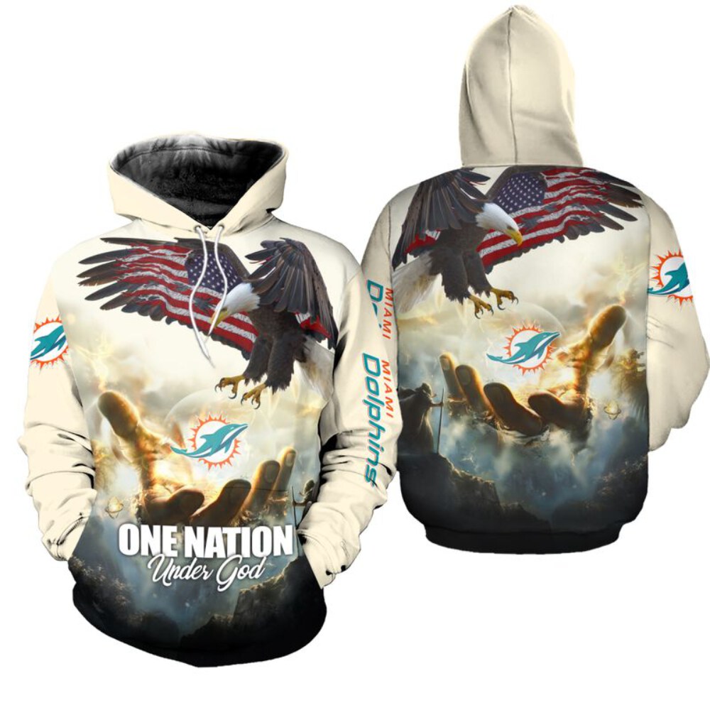 Stocktee Miami Dolphins Limited Edition All Over Print Hoodie Sweatshirt Zip Hoodie Unisex Size NEW076208