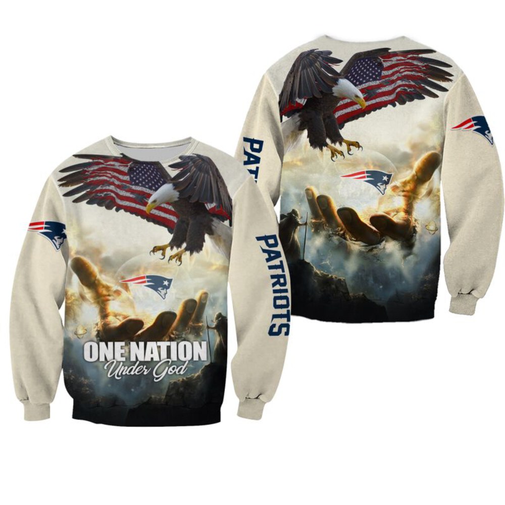 Stocktee New England Patriots Limited Edition All Over Print Hoodie Sweatshirt Zip Hoodie Unisex Size NEW076205