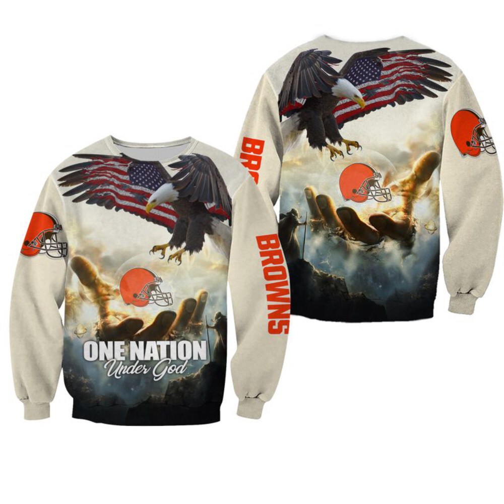 Stocktee Cleveland Browns Limited Edition All Over Print Hoodie Sweatshirt Zip Hoodie Unisex Size NEW076204