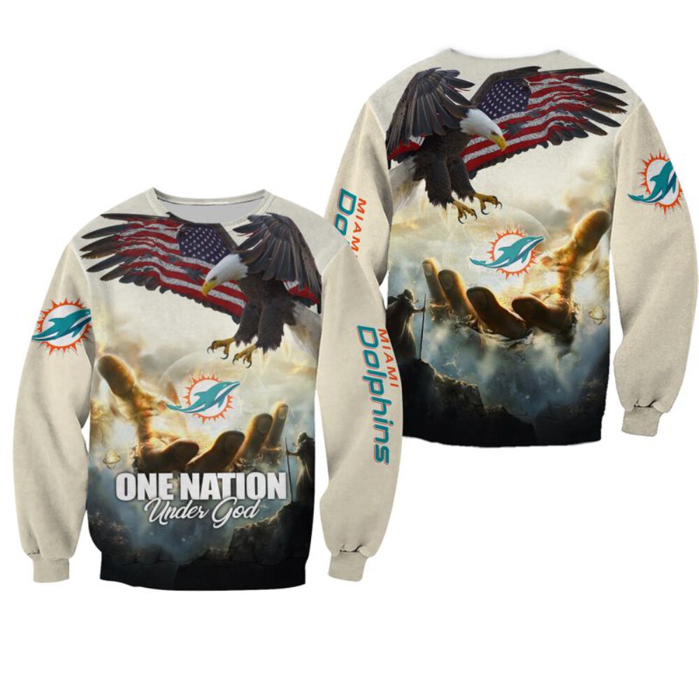 Stocktee Miami Dolphins Limited Edition All Over Print Hoodie Sweatshirt Zip Hoodie Unisex Size NEW076208
