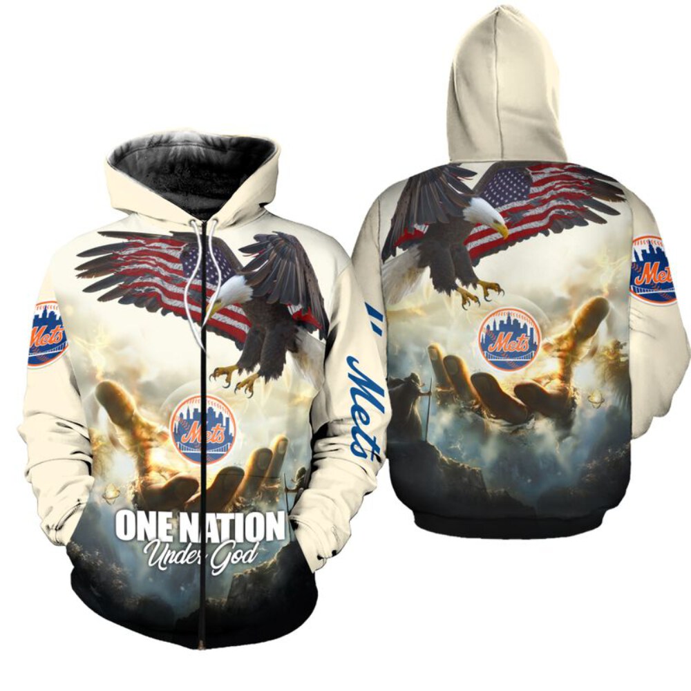 Stocktee New York Mets Limited Edition All Over Print Hoodie Sweatshirt Zip Hoodie Unisex Size NEW076250