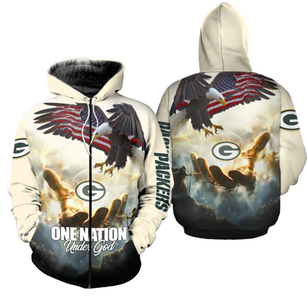 Stocktee Green Bay Packers Limited Edition All Over Print Hoodie Sweatshirt Zip Hoodie Unisex Size NEW076218