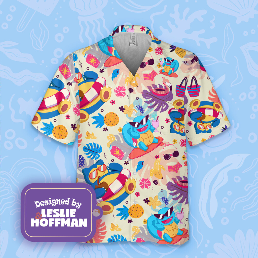 Snorlax Hawaii Poke Hawaiian Shirt