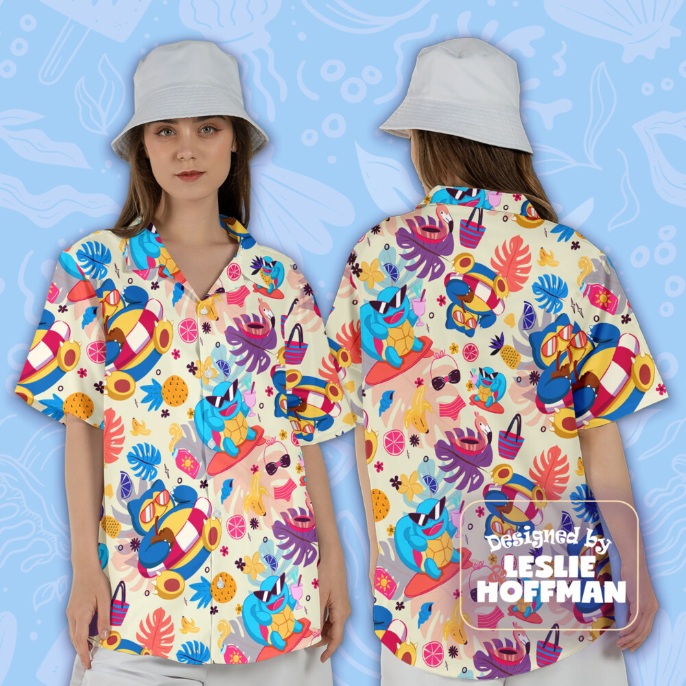 Snorlax Hawaii Poke Hawaiian Shirt