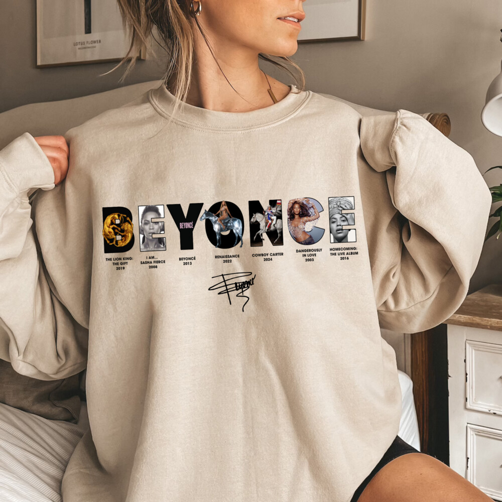 Beyonce Albums Shirt, Vintage Beyonce Shirt