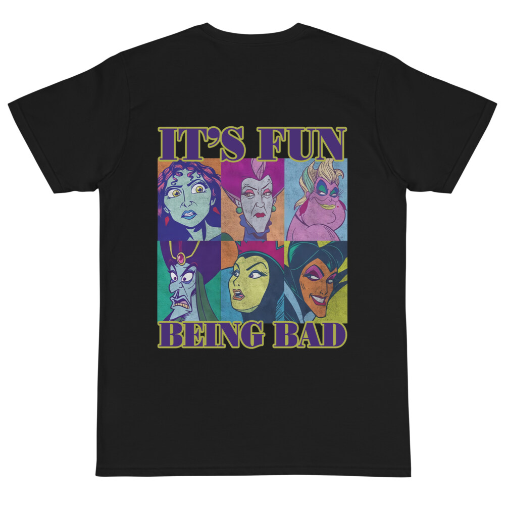 VILLIANS SQUARED UP Customize Short Sleeve T-Shirt