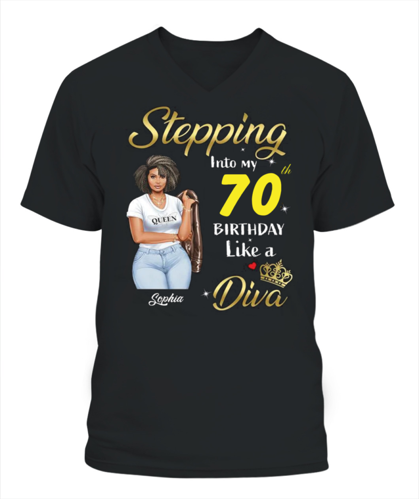 70th Birthday Shirts, Custom Birthday Shirts, Turning 70 Shirt, Gifts For Women Turning70, 70th Birthday Shirts For Her