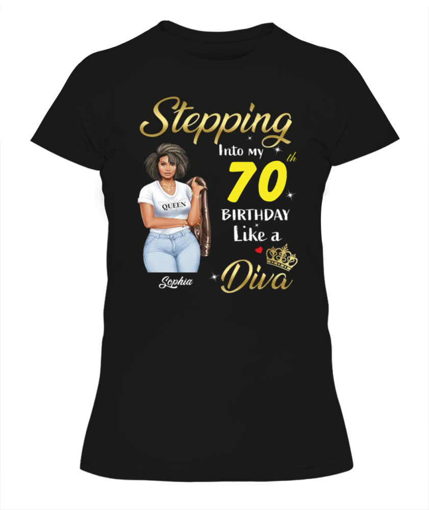 70th Birthday Shirts, Custom Birthday Shirts, Turning 70 Shirt, Gifts For Women Turning70, 70th Birthday Shirts For Her