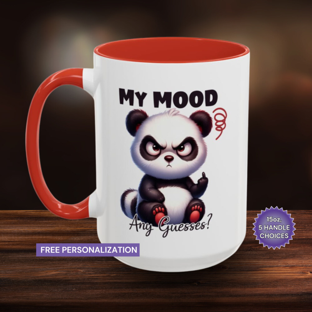 Panda Mug Unique Mug Sarcastic Mug, Seasonal Decor, Pinkmas Gift For Her