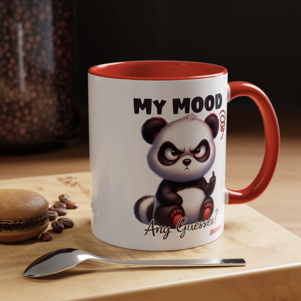 Panda Mug Unique Mug Sarcastic Mug, Seasonal Decor, Pinkmas Gift For Her