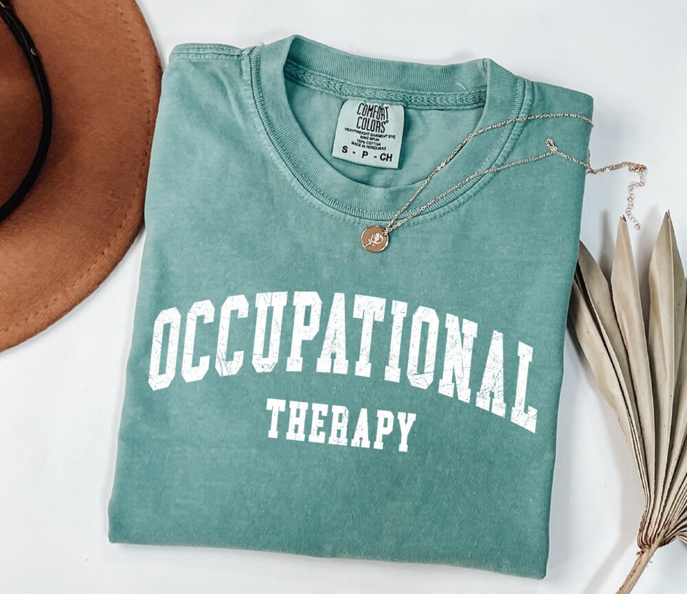 Retro Occupational Therapy Shirt, OT Shirt, Special Education Shirt, Cute Therapist Gift, Aesthetic Therapy Shirt, Sped Teacher Gift