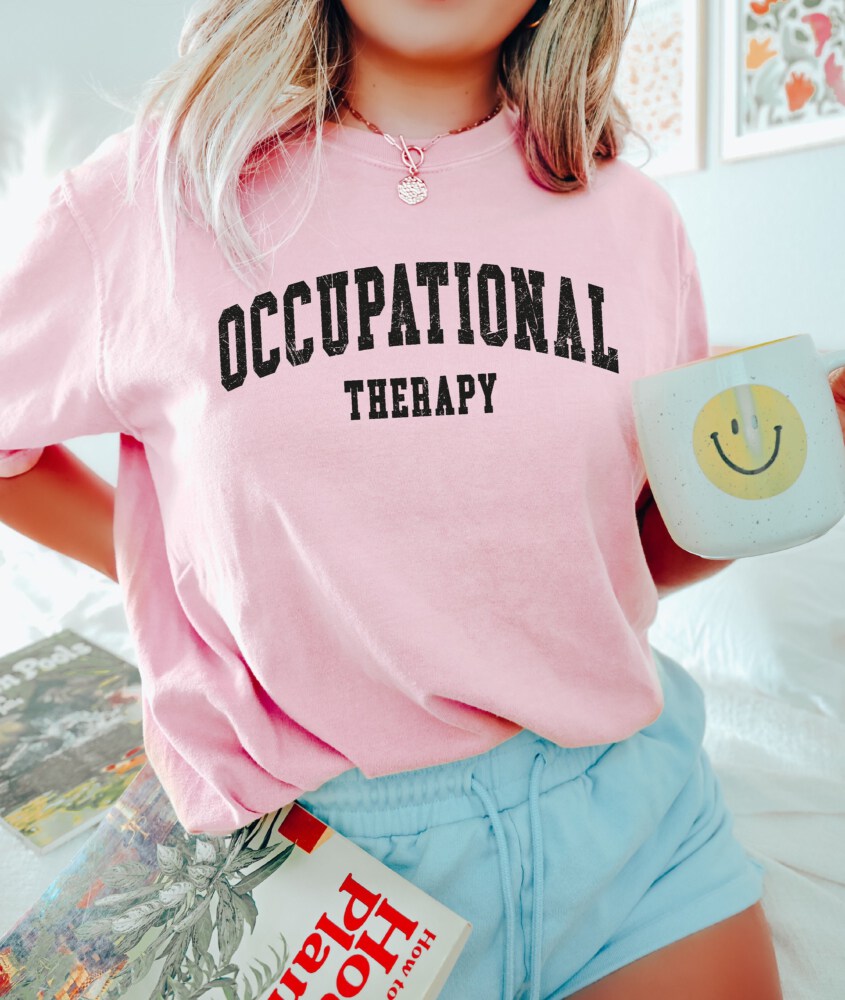Retro Occupational Therapy Shirt, OT Shirt, Special Education Shirt, Cute Therapist Gift, Aesthetic Therapy Shirt, Sped Teacher Gift