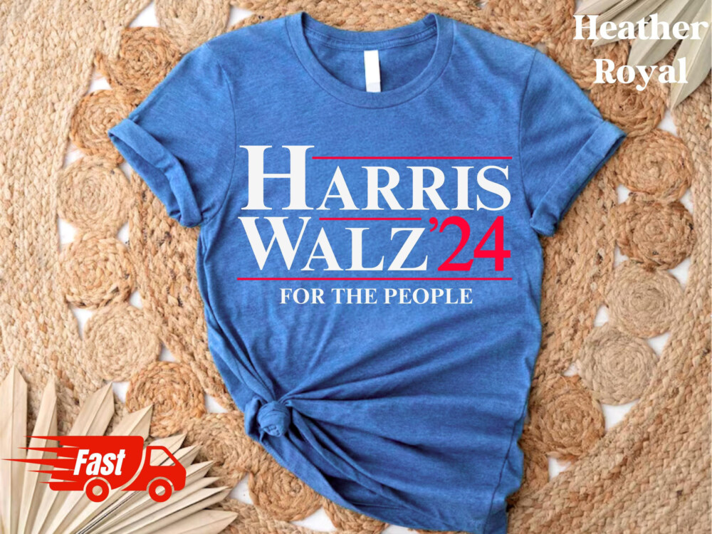 Harris Walz Shirt President Kamala Harris 2024 Shirt Election Shirt Kamala Rally Tshirt Tim Walz VP Tee Elect Kamala Harris Walz T Shirt Tee