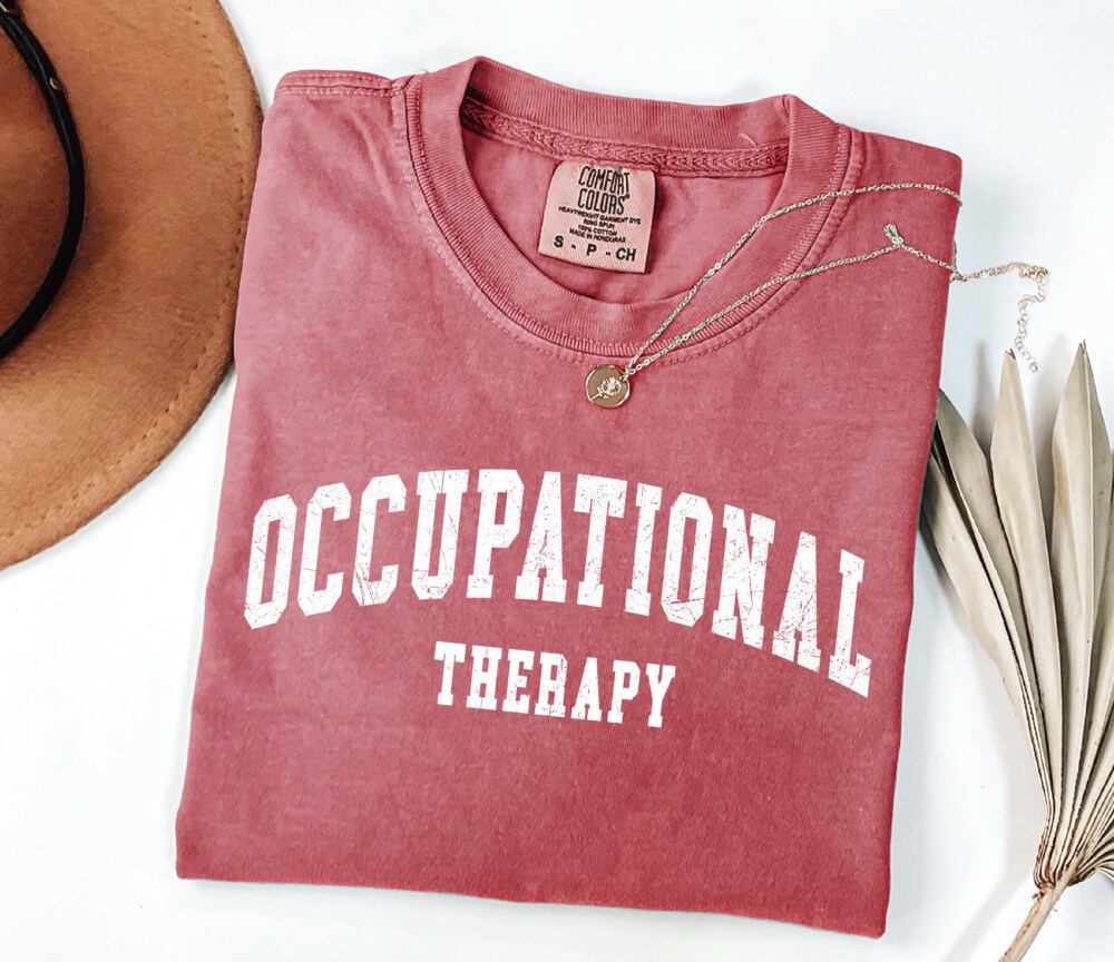 Retro Occupational Therapy Shirt, OT Shirt, Special Education Shirt, Cute Therapist Gift, Aesthetic Therapy Shirt, Sped Teacher Gift