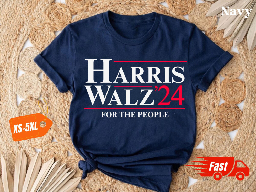 Harris Walz Shirt President Kamala Harris 2024 Shirt Election Shirt Kamala Rally Tshirt Tim Walz VP Tee Elect Kamala Harris Walz T Shirt Tee
