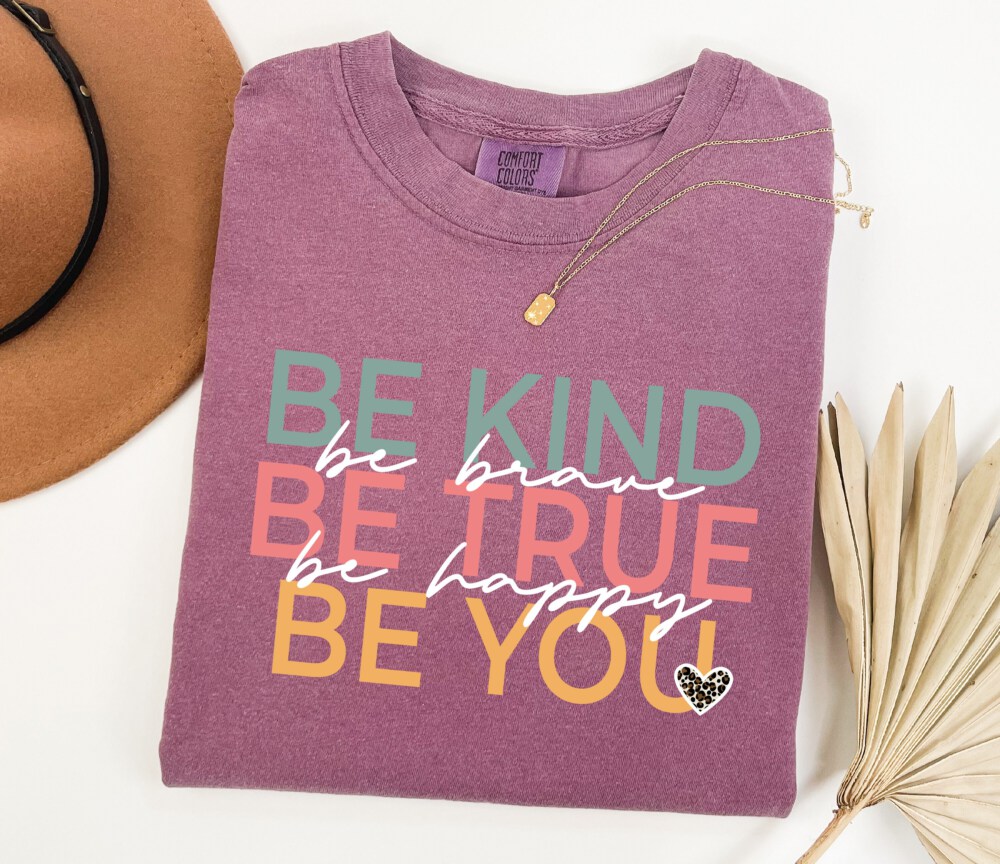 Cute Teacher Shirt, Be Kind Be True Be You, Teacher Appreciation Gift, Back To School, Elementary Team Teacher Shirt, Pre K Teacher Shirt