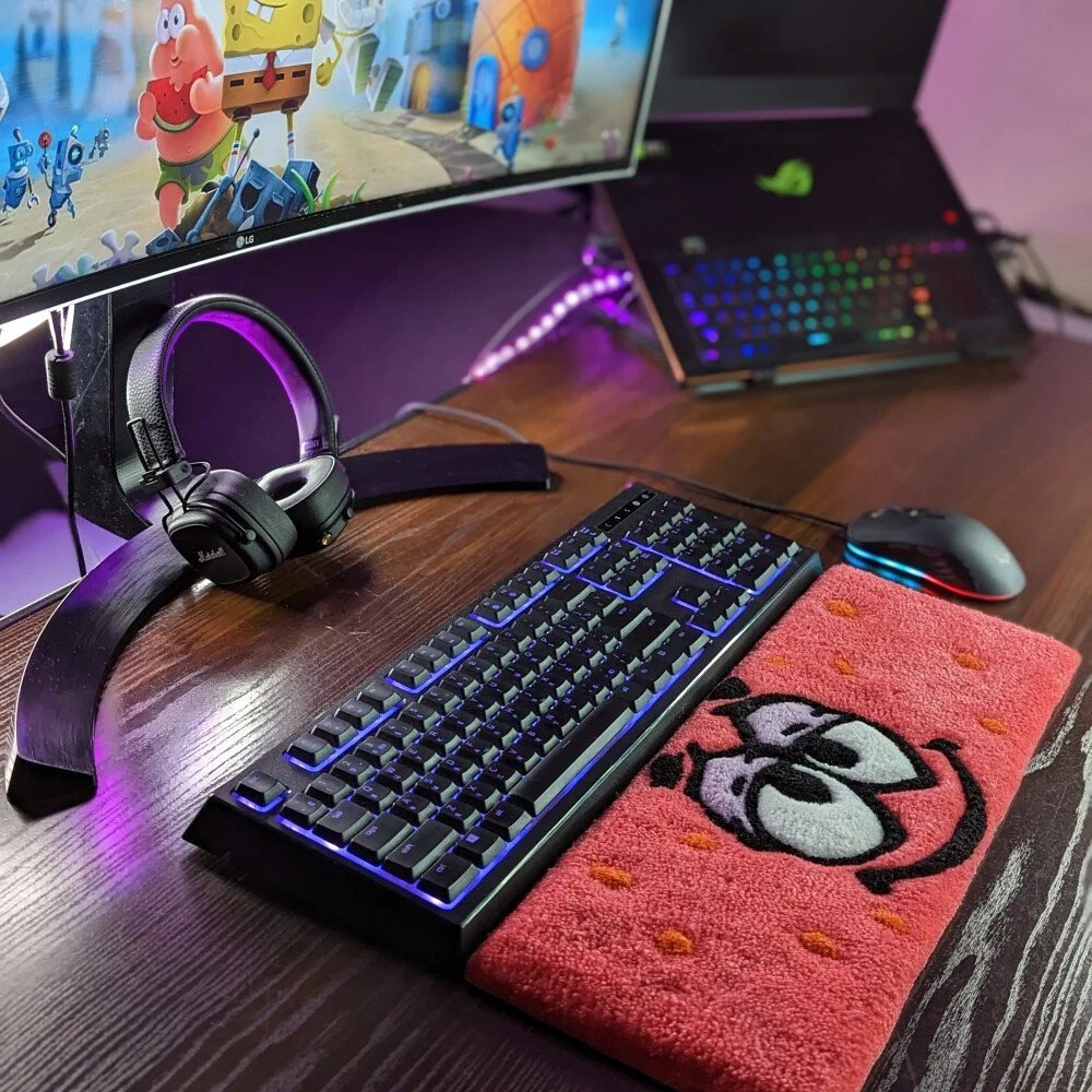 Patrick Star Keyboard Rug
