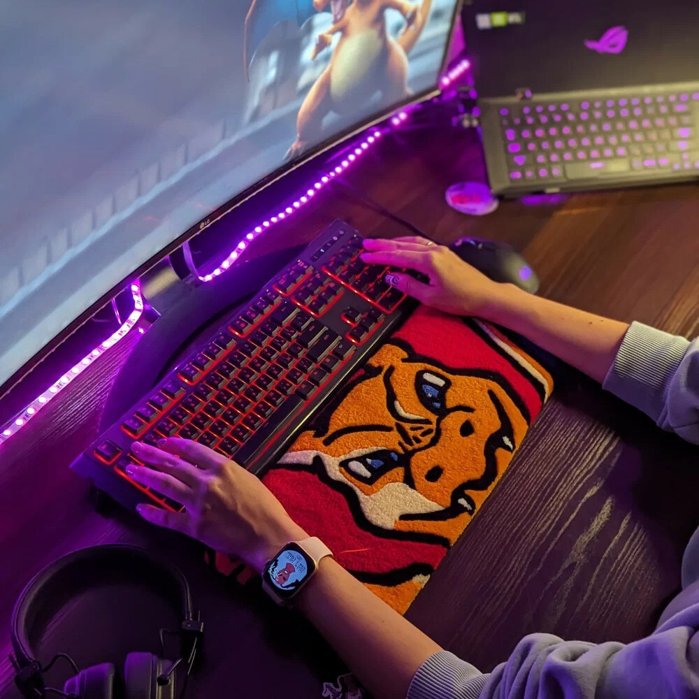 Charizard Keyboard Rug