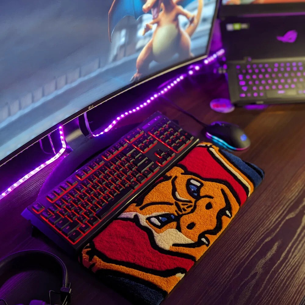 Charizard Keyboard Rug