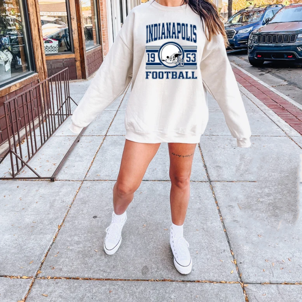 Indianapolis Football Sweatshirt T-Shirt And Hoodie, Trendy Indianapolis Football Fan Shirt, Indianapolis Game Day Shirt, Indianapolis Shirt