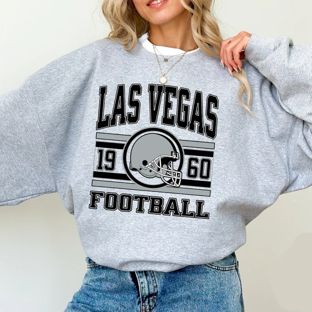 Las Vegas Football Sweatshirt Shirts And Hoodie, Trendy Las Vegas Football Fan Shirt, Las Vegas Game Day Shirt, Trendy Raider Sweatshirt