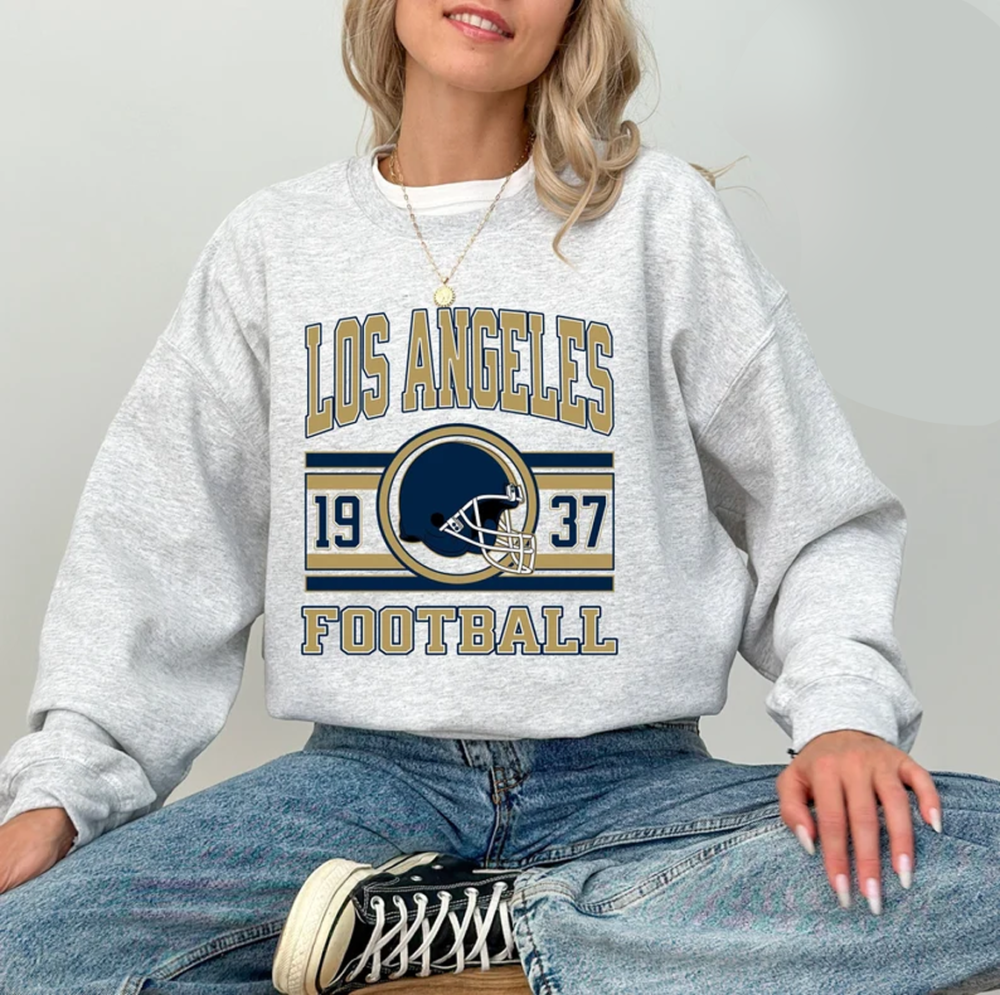 Los Angeles Football Sweatshirt T-Shirt And Hoodie, Trendy Los Angeles Football Fan Shirt, Los Angeles Game Day Shirt, Los Angeles Hoodie