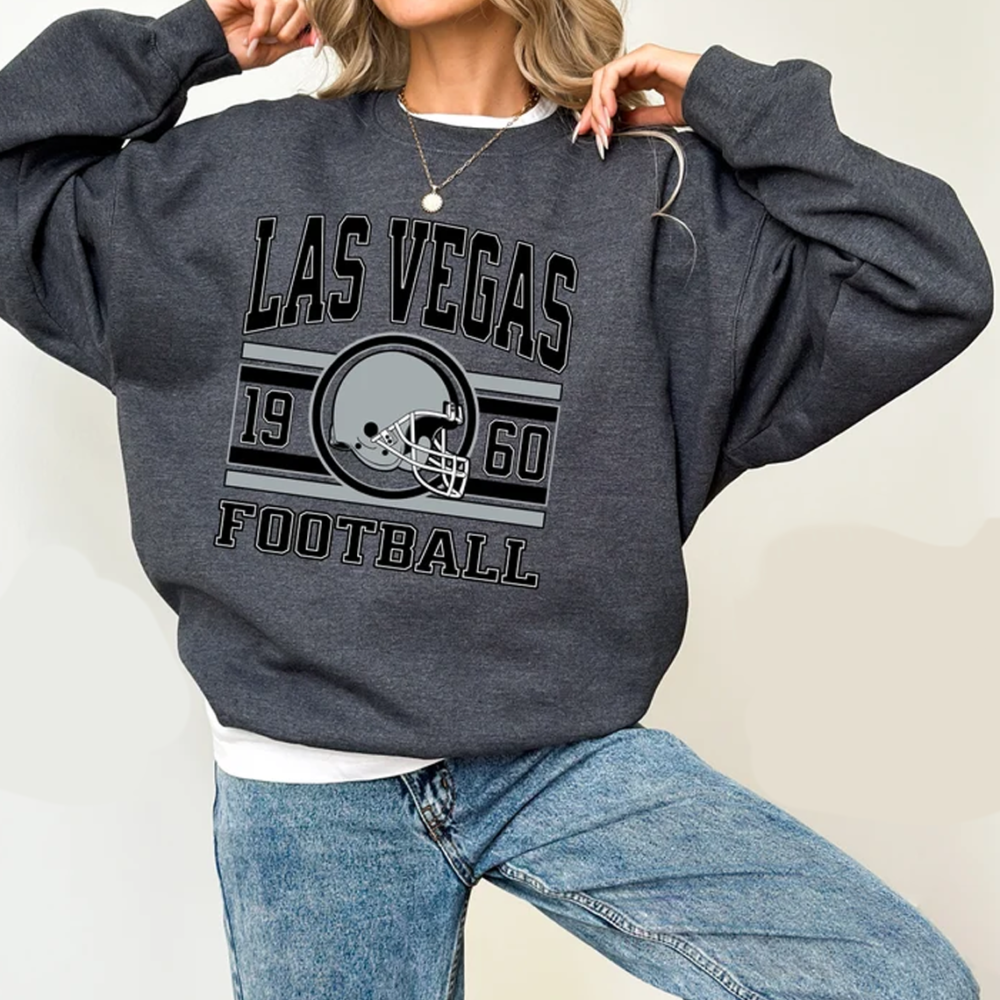 Las Vegas Football Sweatshirt Shirts And Hoodie, Trendy Las Vegas Football Fan Shirt, Las Vegas Game Day Shirt, Trendy Raider Sweatshirt