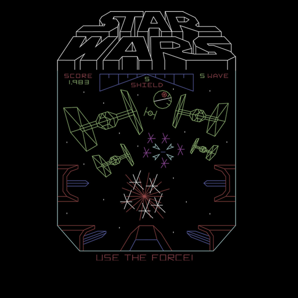 Men's Star Wars Arcade Game Adult T-Shirt