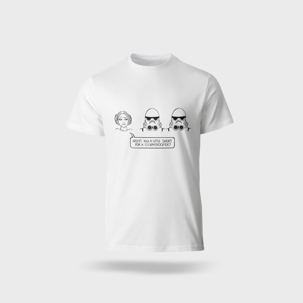 Men’s Star Wars Aren't You A Little Short For A Stormtrooper Adult T-Shirt