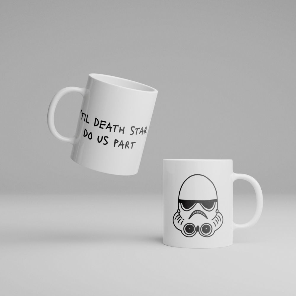 Star Wars 'Til Death Star Do Us Part Ceramic Mug